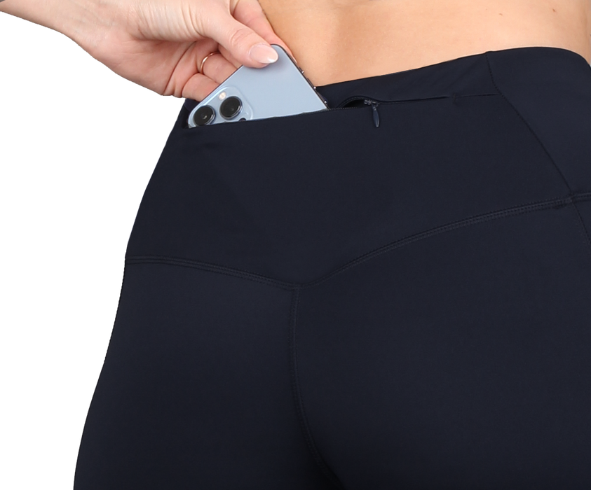 Plus Size High-Rise Back Pocket Active Leggings