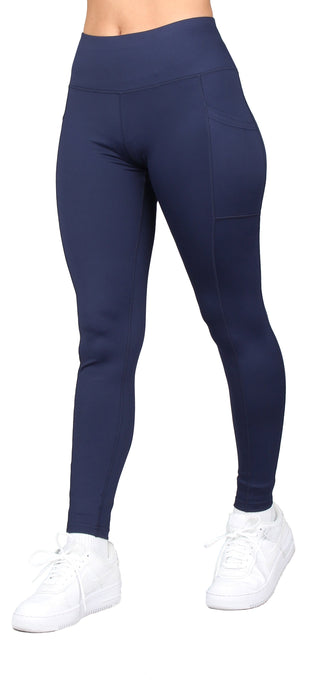 Plus Size High-Rise Back Pocket Active Leggings