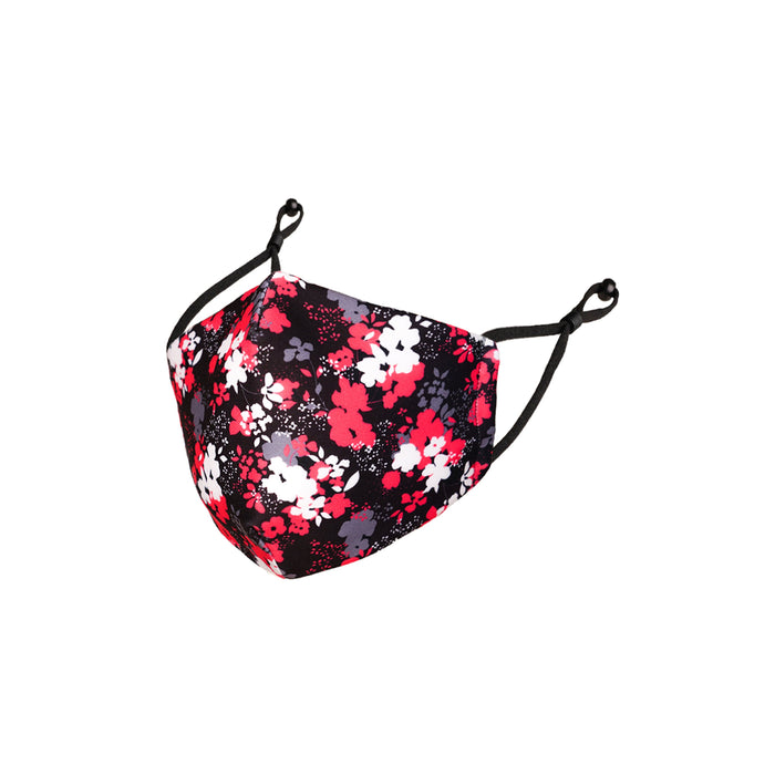 Reusable Adult Unisex Fabric Face Masks With Adjustable Nose Clip, Washable
