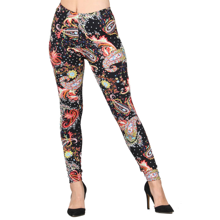 Printed Fleece Leggings