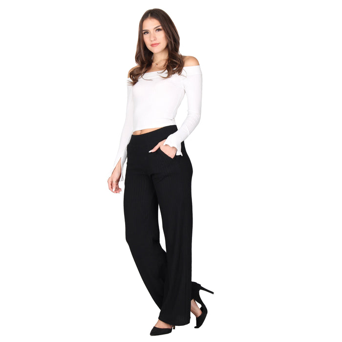 Ribbed Knit Pants