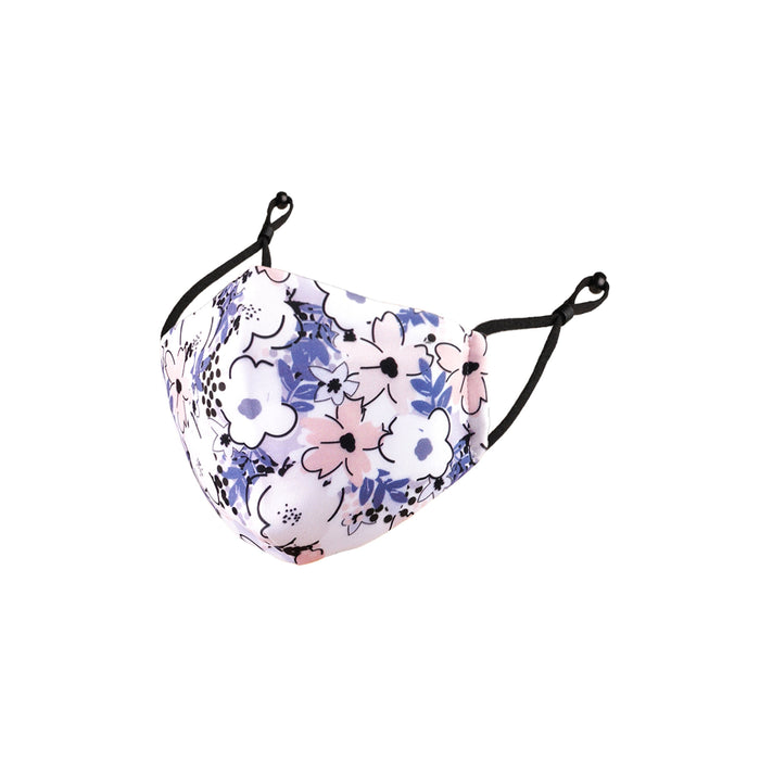 Reusable Adult Unisex Fabric Face Masks With Adjustable Nose Clip, Washable