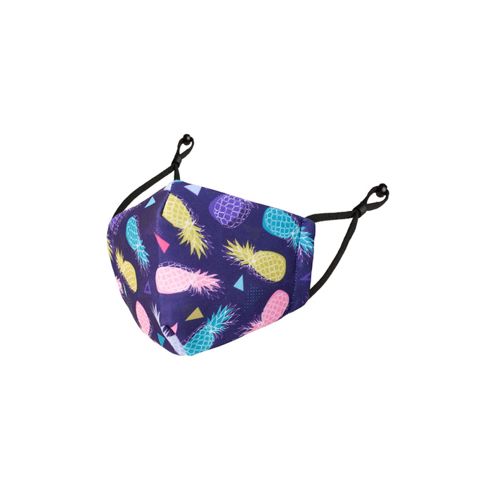 Reusable Kids Fabric Face Masks With Adjustable Nose Clip, Washable