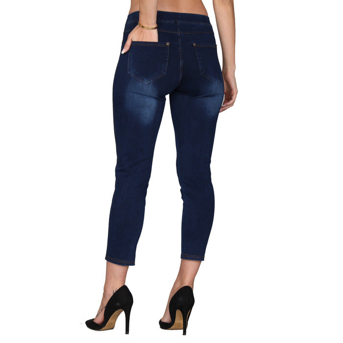 Plus Size Capri Jean Jeggings