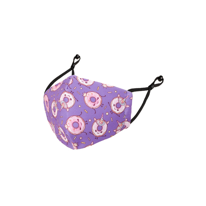 Reusable Kids Fabric Face Masks With Adjustable Nose Clip, Washable
