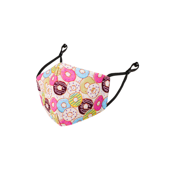 Reusable Kids Fabric Face Masks With Adjustable Nose Clip, Washable