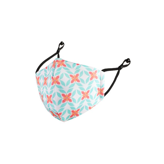 Reusable Adult Unisex Fabric Face Masks With Adjustable Nose Clip, Washable