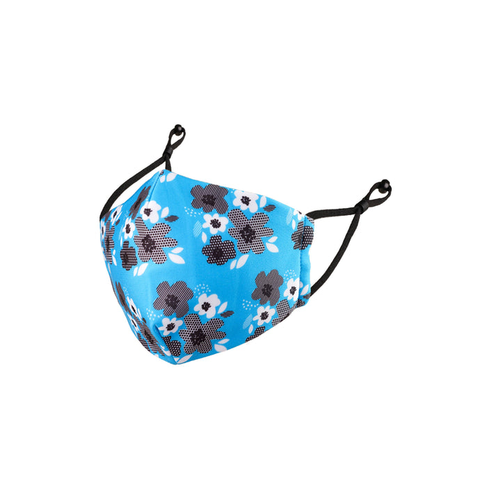 Reusable Adult Unisex Fabric Face Masks With Adjustable Nose Clip, Washable