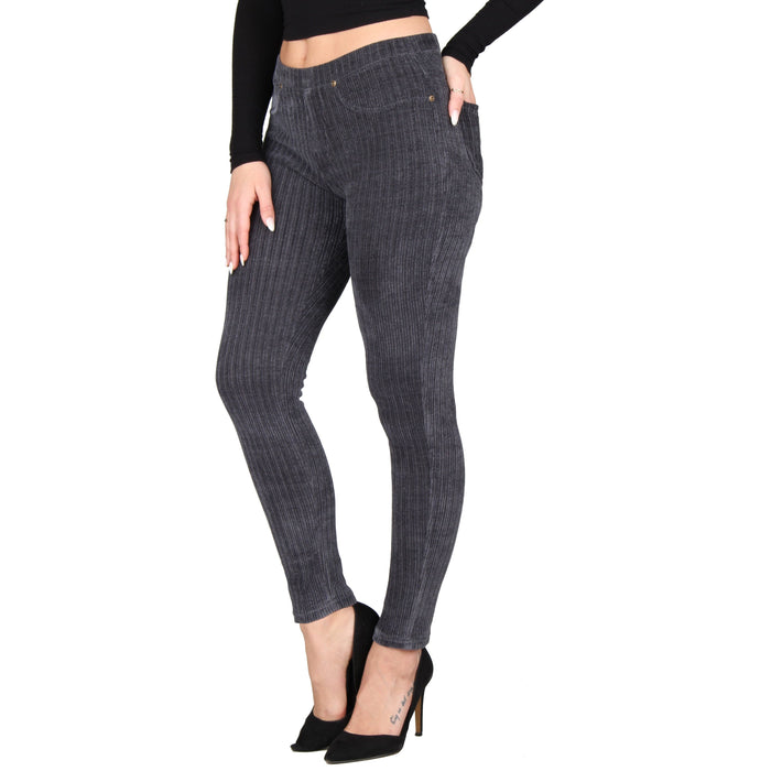 Ribbed Corduroy Jeggings
