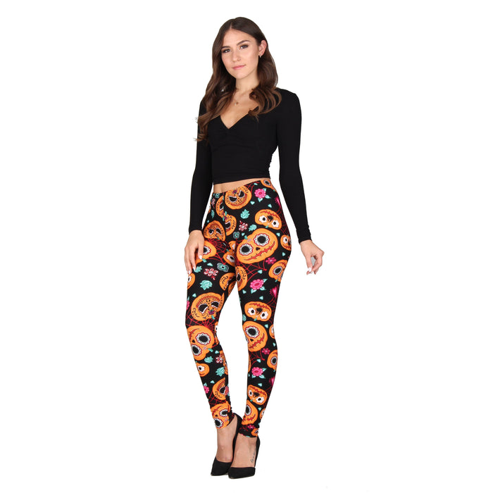 Plus Size Halloween Super Soft Leggings
