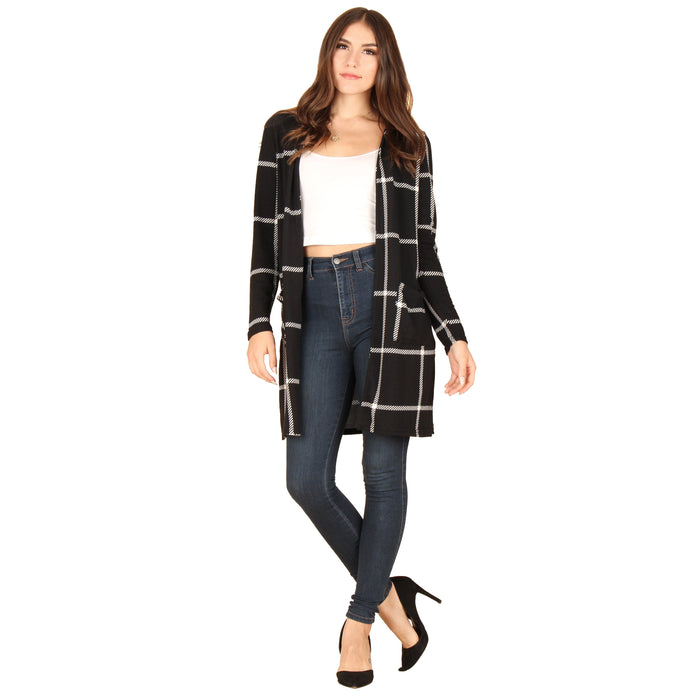 Open Front Cardigan