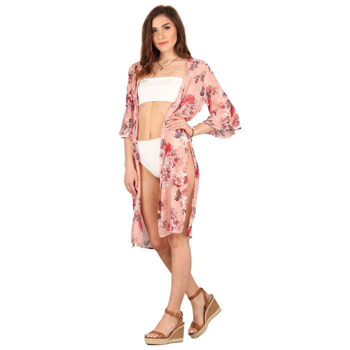 Tie Front Kimono