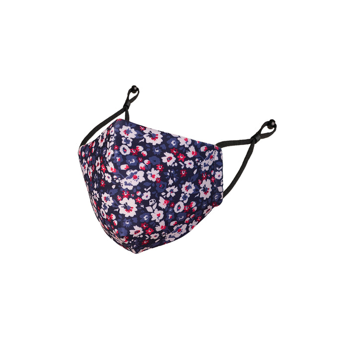Reusable Adult Unisex Fabric Face Masks With Adjustable Nose Clip, Washable