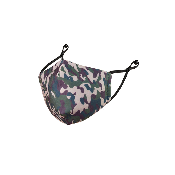 Reusable Adult Unisex Fabric Face Masks With Adjustable Nose Clip, Washable