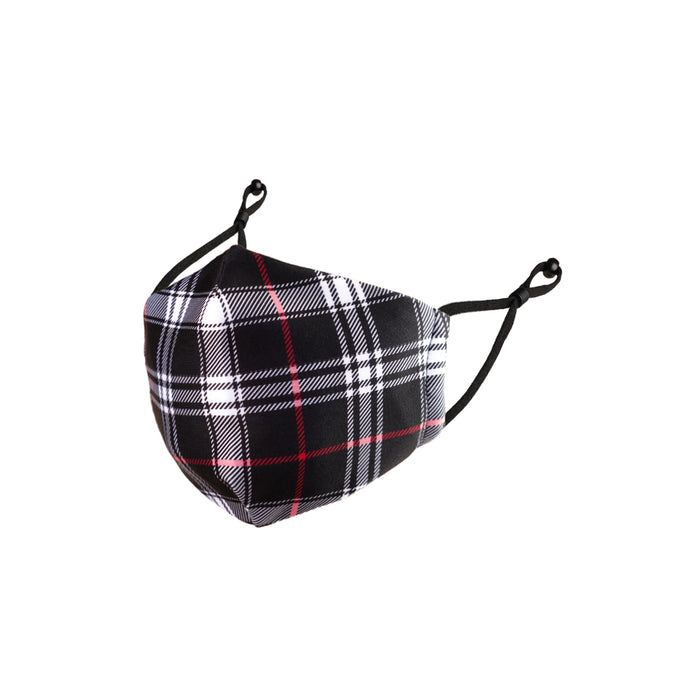 Reusable Adult Unisex Fabric Face Masks With Adjustable Nose Clip, Washable