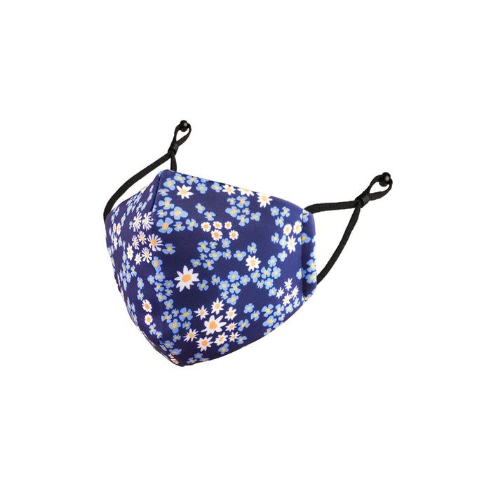 Reusable Adult Unisex Fabric Face Masks With Adjustable Nose Clip, Washable