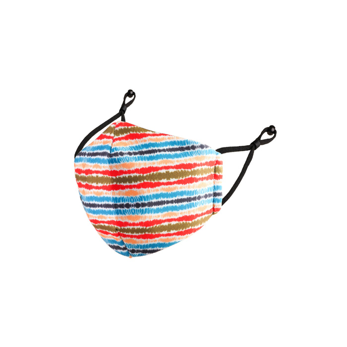 Reusable Adult Unisex Fabric Face Masks With Adjustable Nose Clip, Washable