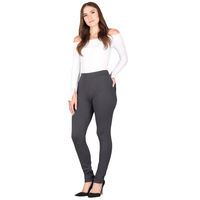 Solid Casual Pants