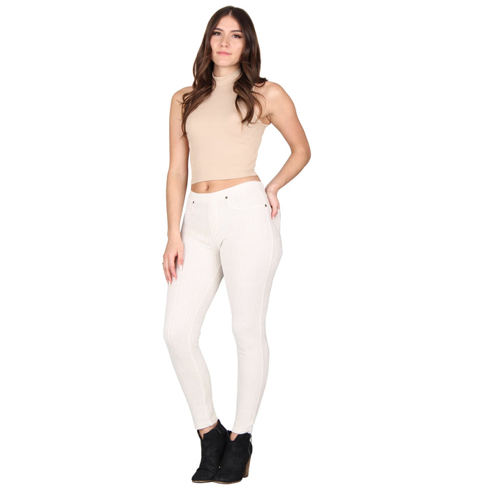 Ribbed Corduroy Jeggings