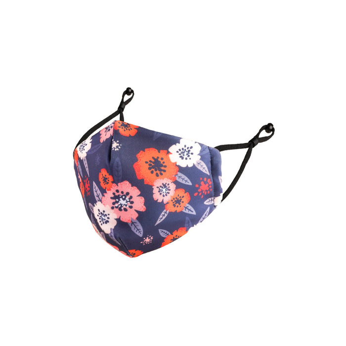 Reusable Adult Unisex Fabric Face Masks With Adjustable Nose Clip, Washable