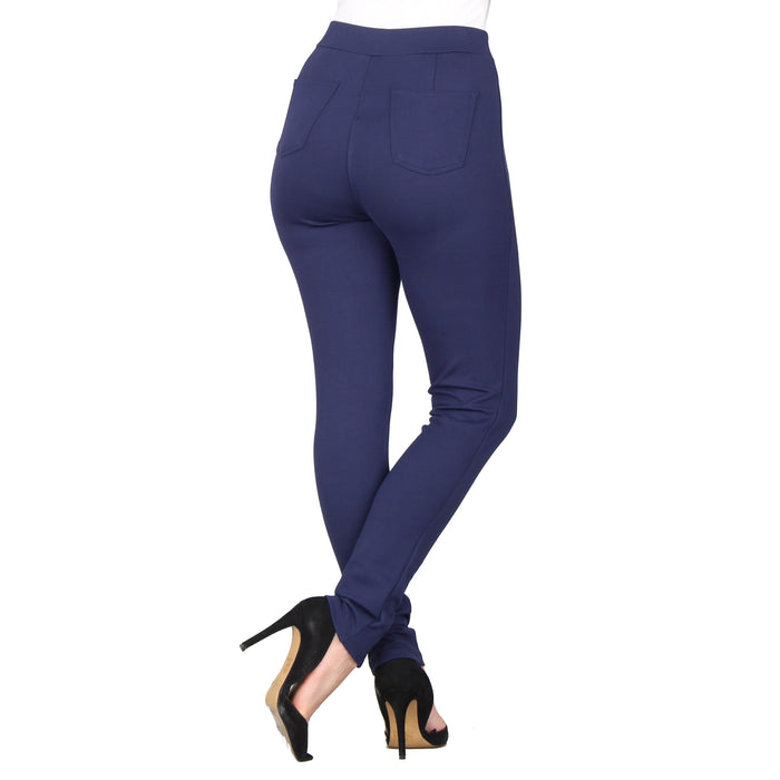 Solid Casual Pants
