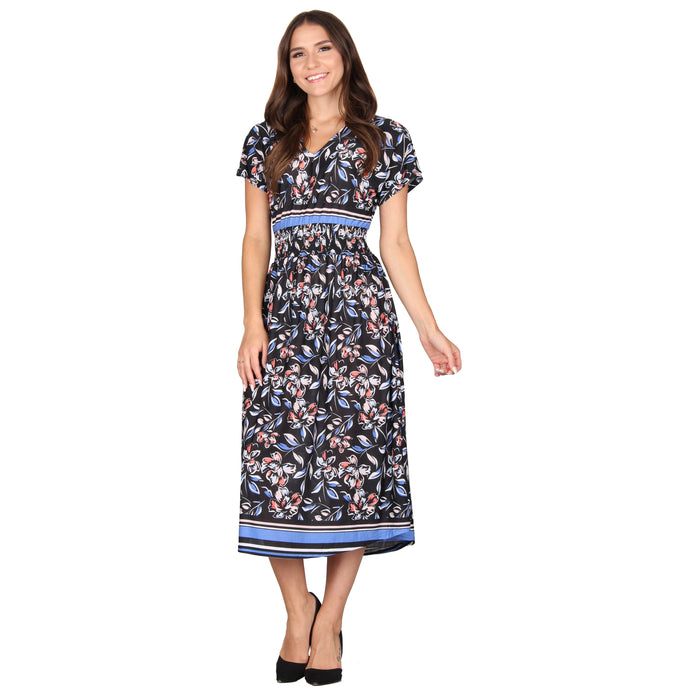 Tassel Tie Back Maxi Dress
