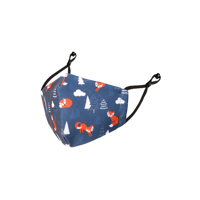 Reusable Kids Fabric Face Masks With Adjustable Nose Clip, Washable