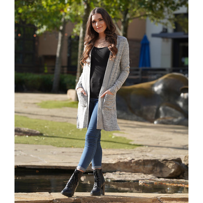 Open Front Cardigan