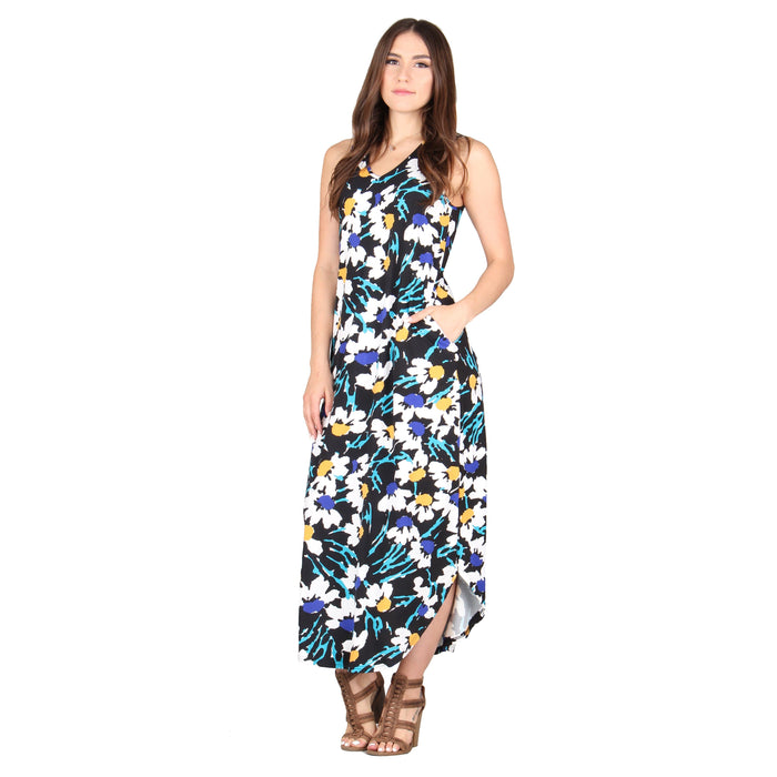 Plus Size Printed Shirt Tail Dress