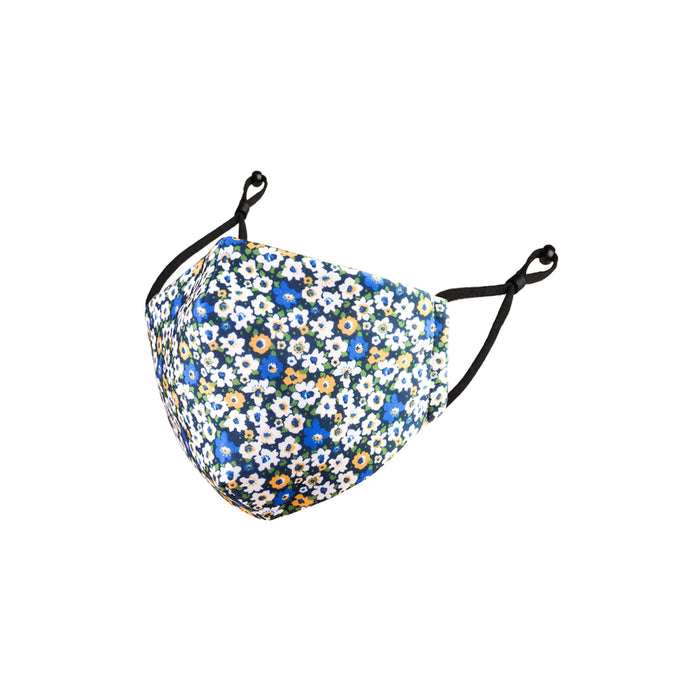 Reusable Adult Unisex Fabric Face Masks With Adjustable Nose Clip, Washable
