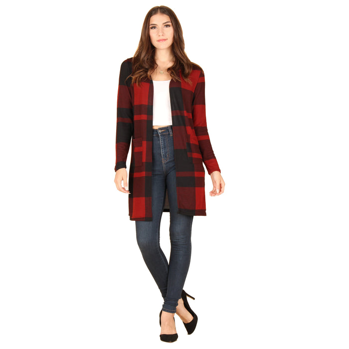Open Front Cardigan