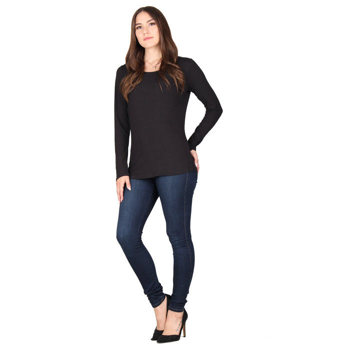 Plus Size Super Soft Long Sleeve Tee