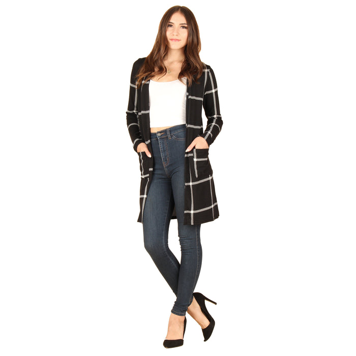 Open Front Cardigan