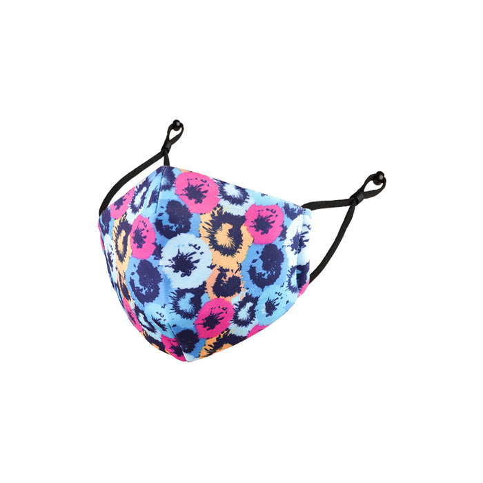 Reusable Adult Unisex Fabric Face Masks With Adjustable Nose Clip, Washable