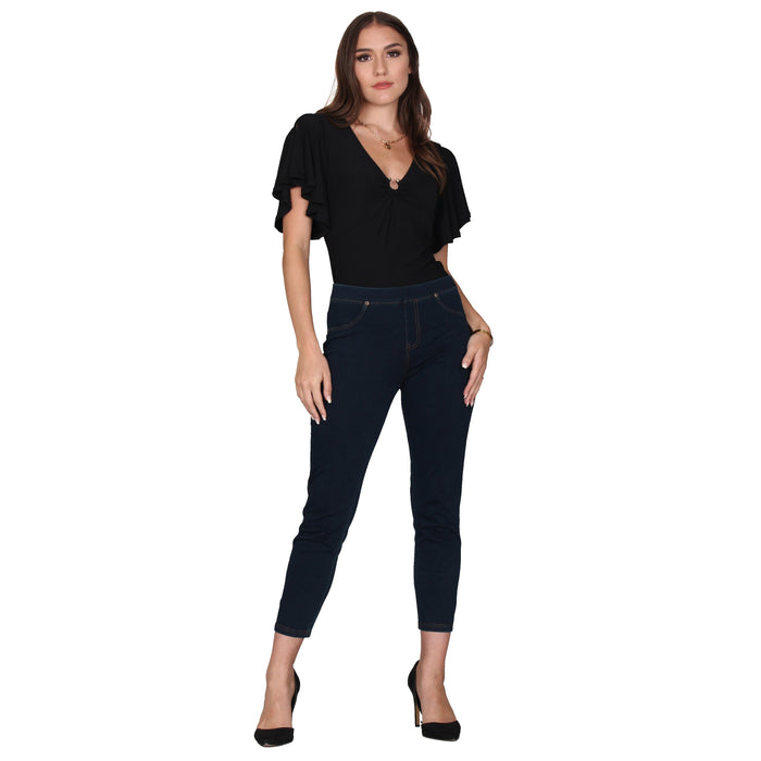 Plus Size Capri Jean Jeggings