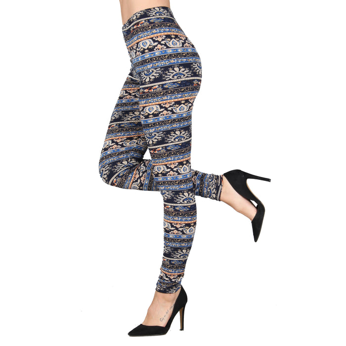 Printed Fleece Leggings