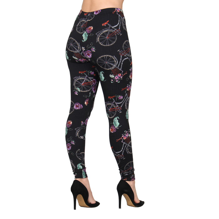 Printed Fleece Leggings