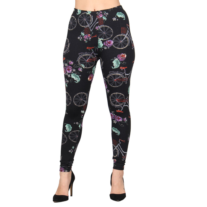 Printed Fleece Leggings
