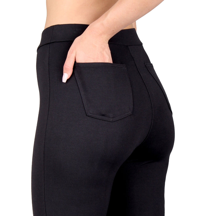 Solid Casual Pants