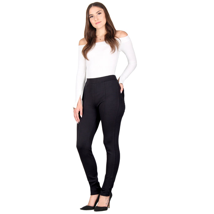 Solid Casual Pants