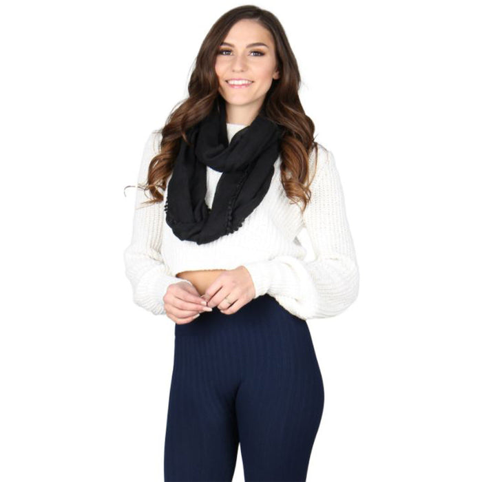 Lace Infinity Scarf