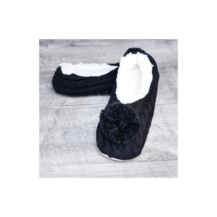 Pom-Pom Slippers