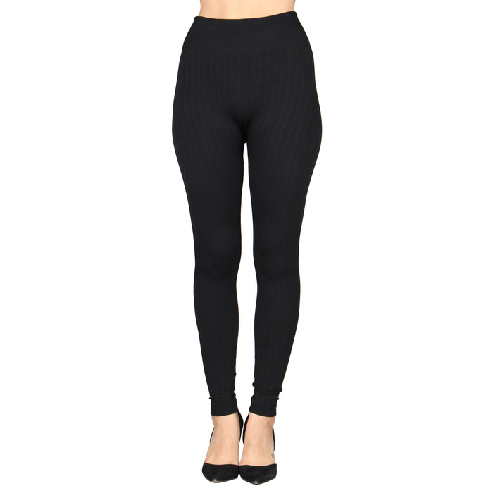 Textured Fleece Leggings