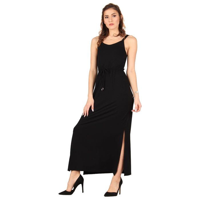 Tie Waist Maxi Dress