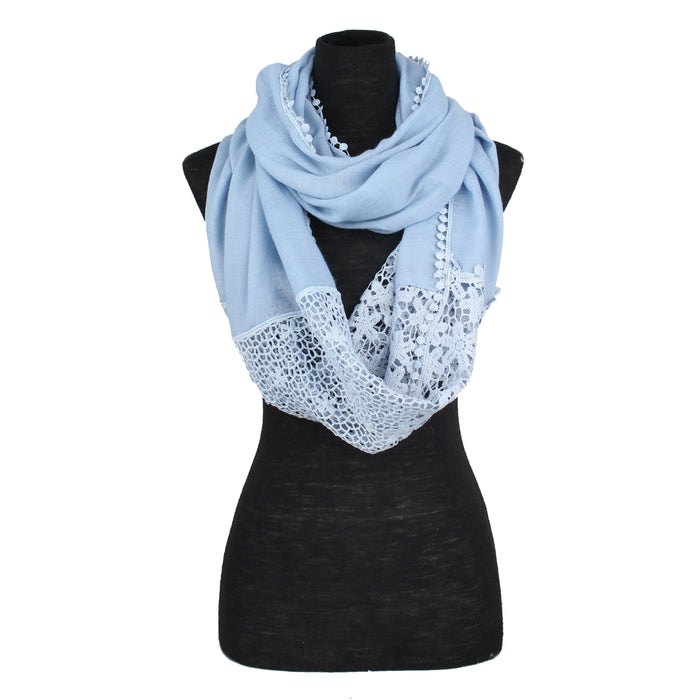 Lace Infinity Scarf