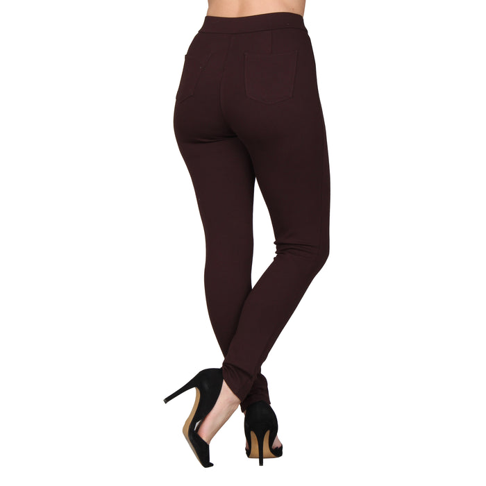 Solid Casual Pants