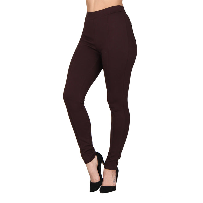 Solid Casual Pants