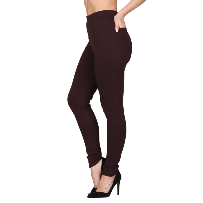 Solid Casual Pants