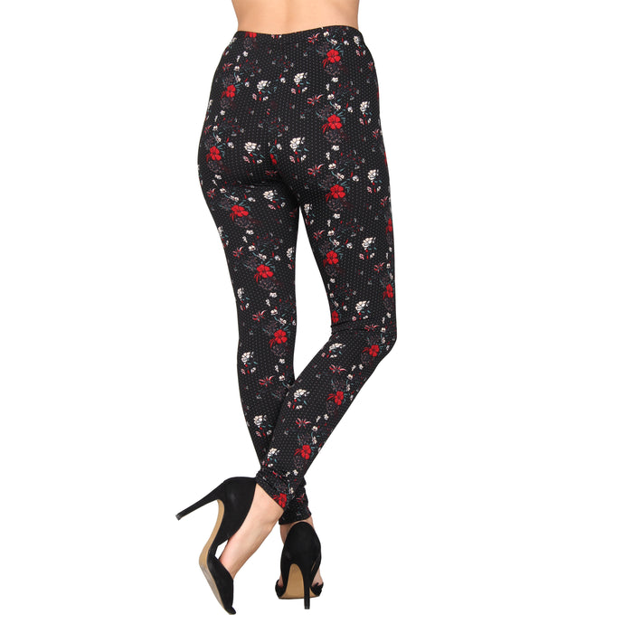 Printed Fleece Leggings