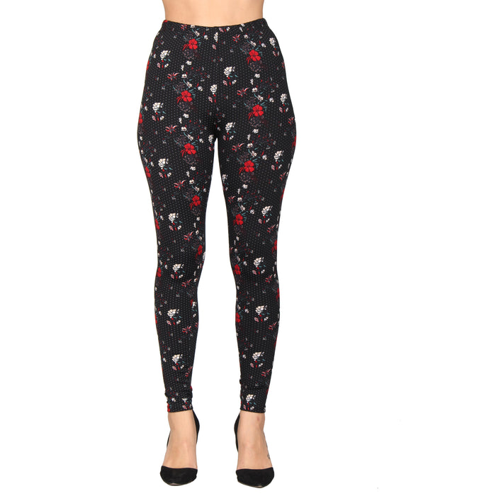 Printed Fleece Leggings